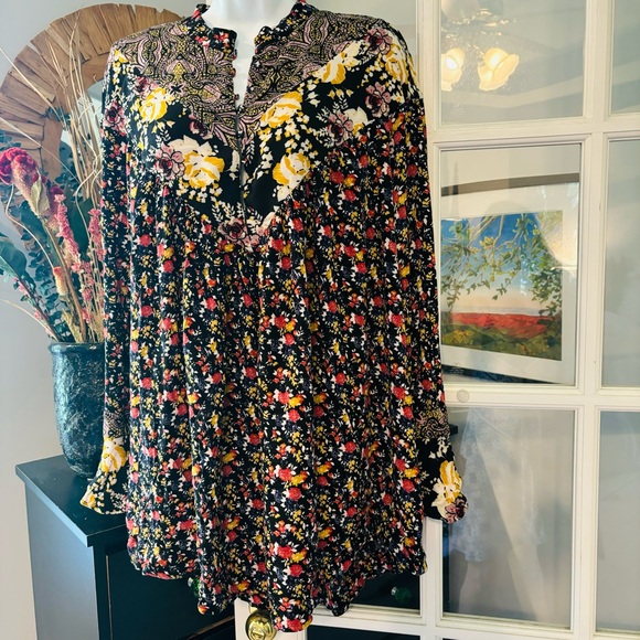 Free People Wildflower Fields Tunic Large - Picture 8 of 13